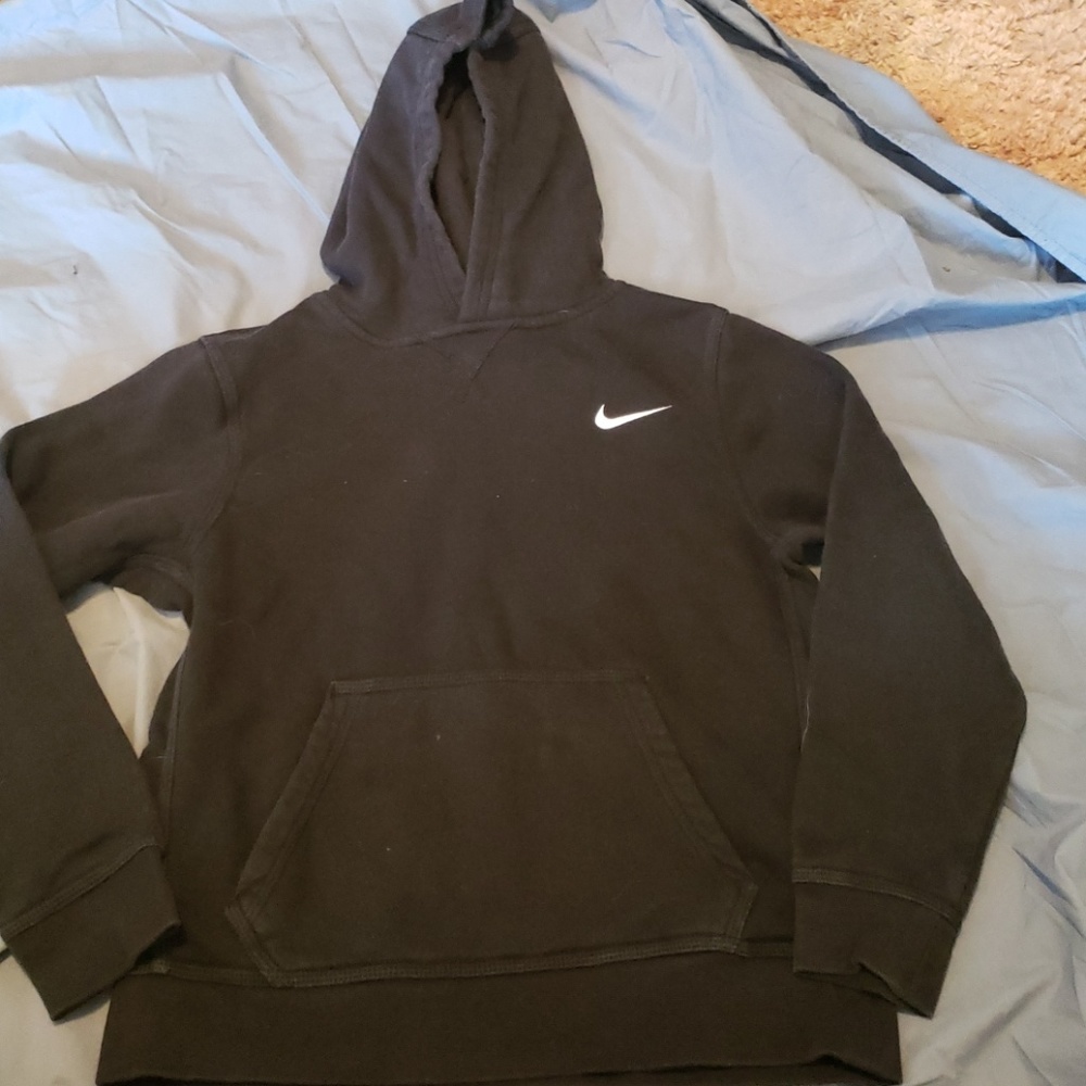 Youth Boys black NIKE hoodie